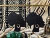 afro earrings | Afrocentric earrings | natural hair earrings