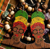 headwrap mami | head wrap mommy | natural hair earrings | headwrap | head wrap | afrocentric | jewelry | fashion | accessories | Agki Latest African Fashion, African Prints, African fashion styles, African clothing, Nigerian style, Ghanaian fashion, African women dresses, African Bags, African shoes, Nigerian fashion, Ankara, Aso okè, Kenté, 