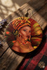 head wrap earrings turban accessories headwrap jewelry fashion outfit idea accessory clothing gift pro black afrocentric african american accessory