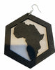 africa map earrings african continent earring american accessories afrocentric jewelry black brown gift idea kwanzaa urban cheap cute unique different christmas