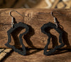 Africa earrings | africa earrings | africa shaped earrings | map of africa earrings | natural hair earrings | afrocentric earrings
