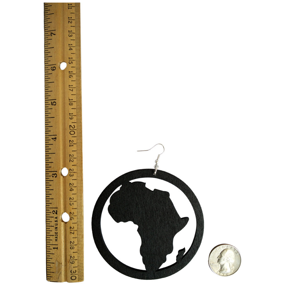 black hoop map of Africa earrings | natural hair earrings | afrocentric earrings | afrocentric jewelry | africa shaped earrings | african earrings | african jewelry | african earrings jewelry | african hoop earrings