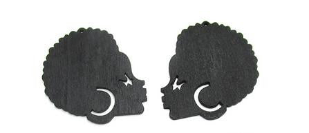 afro earrings | Afrocentric earrings | natural hair earrings