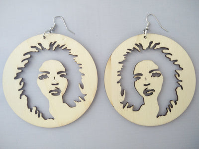 Lauryn hill earring afrocentric earring natural hair earring jewelry clothing