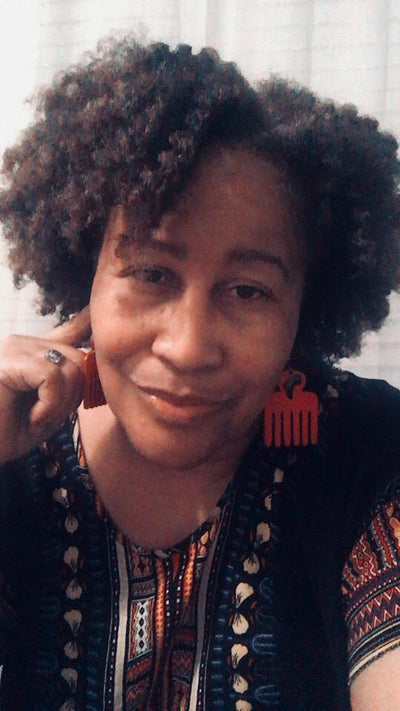 Africa Afro pick earrings | Africa earrings | Afro pic earrings | afrocentric earrings | natural hair earrings
