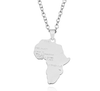 Africa Necklace - Gold, Silver or Rhinestone | Africa shaped Jewelry & Accessories