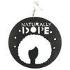 naturally dope earrings black african american accessories natural hair jewelry accessory wooden 